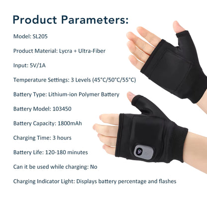 Multi-Purpose 9-Level Electric Heating Pad (30x60cm) for Full Body Relief