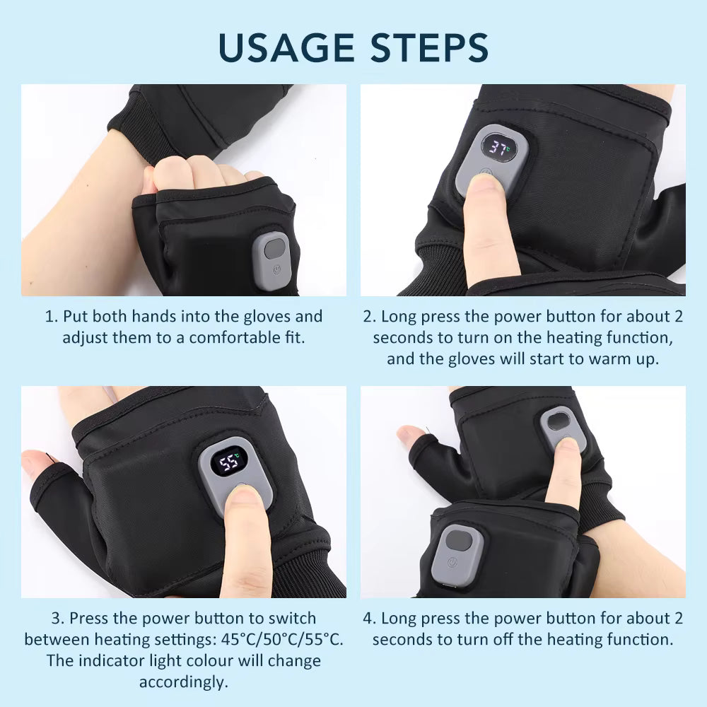 Multi-Purpose 9-Level Electric Heating Pad (30x60cm) for Full Body Relief