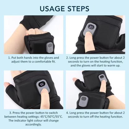 Multi-Purpose 9-Level Electric Heating Pad (30x60cm) for Full Body Relief